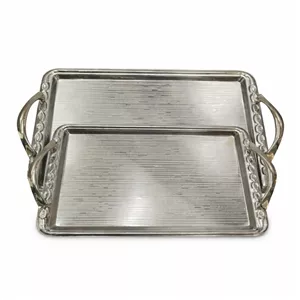 سینی دسته دار ویتارا مدل ss1803 مجموعه 2 عددی