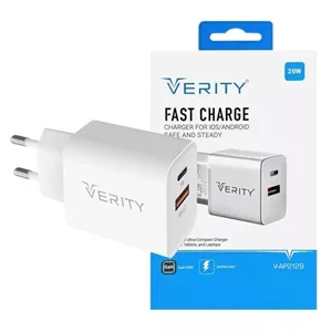 شارژر دیواری VERITY مدل 2129 فست شارژ