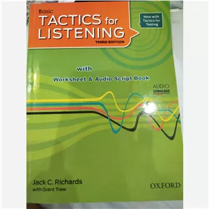 کتاب بیسیک تاکتکیس فوری لیستینگ basic tactics for listening 
