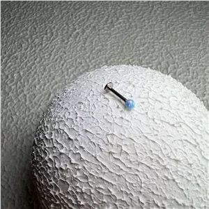 پیرسینگ گوش پشت تخت سنگ اوپال کد 2110