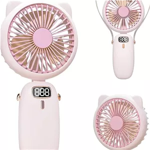 پنکه دستی و پوشیدنی قابل حمل مدل FC-6619 مینی فن شارژی