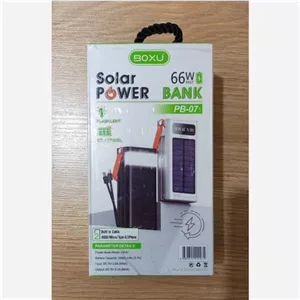 پاور بانک 30000 خورشیدی مدل SOLAR POWER BANK مدل فست شارژ