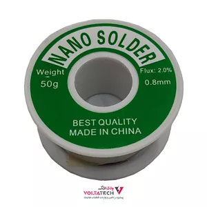 سیم لحیم 50 گرم Nano Solder با قطر 0.8mm جنس خوب