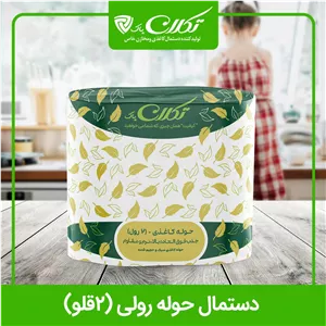 دستمال حوله رولی (10 بسته 2عددی)