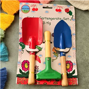 ست 3عددی بیلچه و شن کش فلزی کودک