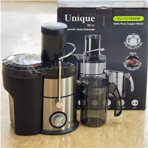 آبمیوه گیری تک استیل UNIQUE 1800 وات