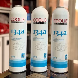 گاز کولر 1 کیلوگرمی برند کولیپ R134 ( بسیار سرمادهی قوی و درجه 1 ) به شرط سرمادهی و کیفیت درجه 1 
