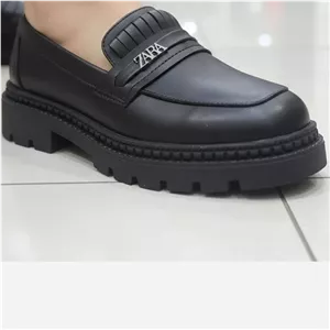 کالج لژدار شیک ساده مشکی مات زارا زنانه دخترانه کفش لوفراسپورت ونس مجلسی راحت راحتی طبی روزمره پیاده روی ترند266ZARA 