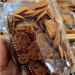 آبنبات چیپسی کنجدی اورگانیک