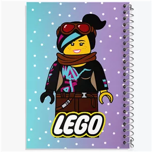 دفتر طراحی 50 برگ خندالو طرح انیمیشن لگو LEGO  کد 3769