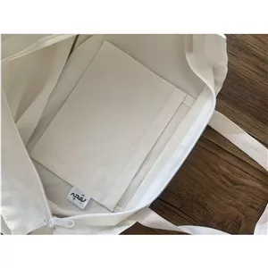 ساک پارچه ای دولایه زیپ دار