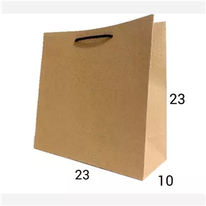 ساک دستی کرافت ابعاد 23 در 23 در 10 سانت بسته 12 عددی
