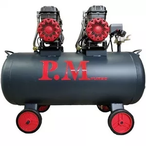کمپرسور 100 لیتری توربو سایلنت پی ام PM