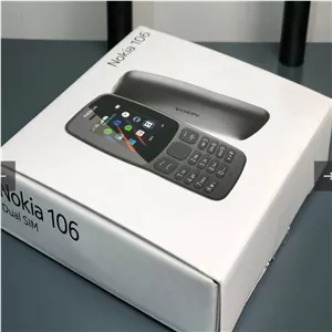 نوکیا 106 دو سیم کارت + فعالسازی همتا، چراغ قوه، رادیو، ماشین حساب، کیفیت ویتنام، کد تخفیف + ارسال رایگان