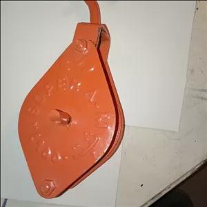 قرقره بنایی گلها12در29سانت قرمزرنگ 