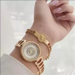 ست ساعت و دستبند دخترانه ورساچه