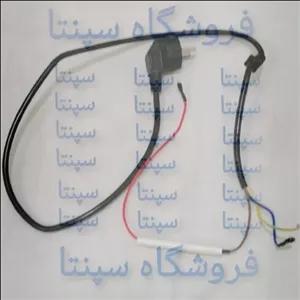 کابل برق سرخ کن به همراه فیوز  (باکیفیت) مطابق تصویرکابل سرخ کن  سیم برق سرخ کنسیم سرخ کن