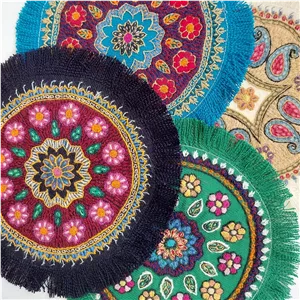 رومیزی پته گرد  