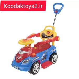 چهار چرخه ماشینی مجیک کار موزیکال Magic car با دسته هدایت والدین