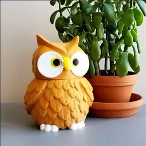 جعبه مجسمه  جغد 