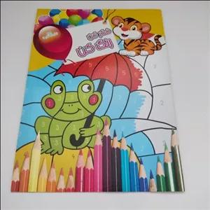 کتاب کار کودک فکر کن رنگ کن(جلد شماره هفت)