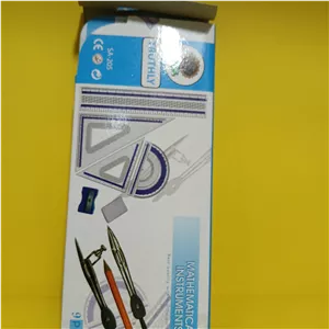 ست پرگار و گونیا جعبه فلز