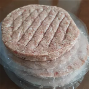 همبرگر گوشت 90 درصد بدون سویا خانگی نیم کیلو 