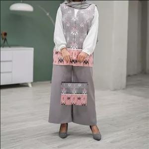 ست چهار تیکه وست وشومیز وشلوار وکیف سایز 40تا50