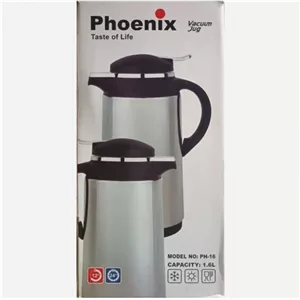 فلاسک چای فونیکس استیل داخل شیشه 