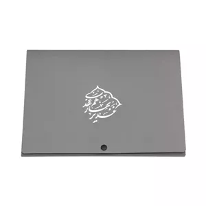 کیف سهند تک دکمه 1 سانت 971M با شعار غدیر بهار هم عهدی رنگ خاکستری
