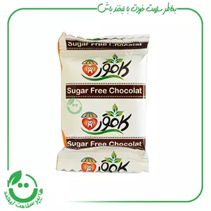 شکلات بدون قند کامور 8 گرم