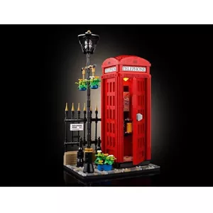 لگو ایده ها مدل باجه تلفن قرمز Red London Telephone Box (1460 قطعه)