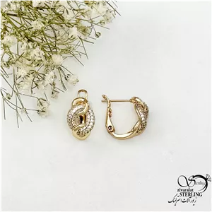 گوشواره ژوپینگ طرح کارتیر کد 21041