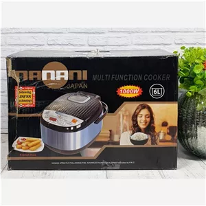 پلو پز چند کاره6 لیتر NMC-023 دیجیتال NANANI سفید نانانی ژاپن (100) 