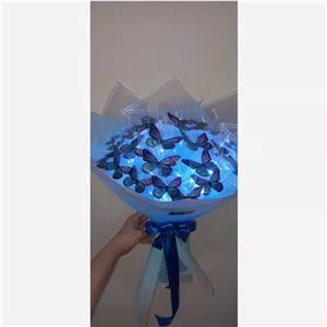 دسته گل پروانه ای ابی گلکسی