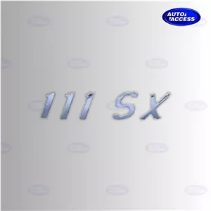 آرم نوشته 111 SX پراید مخصوص درب صندوق عقب پراید 111