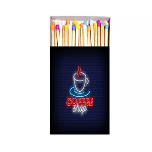 کبریت رنگی طرح قهوه کد 1727