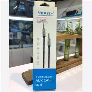 کابل AUX صدا VERITY وریتی مدل CB 3119 متراژ 1 متر