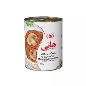هانی کنسرو مایه ماکارونی و لازانیا 380 گرمی
