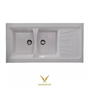 سینک ظرفشویی گرانیتی توکار سفید