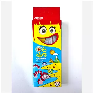 آبرنگ 6 رنگ آریا