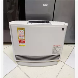 بخاری 5800 وات گازی برقی ژاپنی پایه چرخشی و تصفیه هوا دار