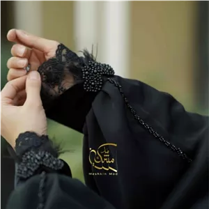 چادر مشکی محیا جواهر دوزی 