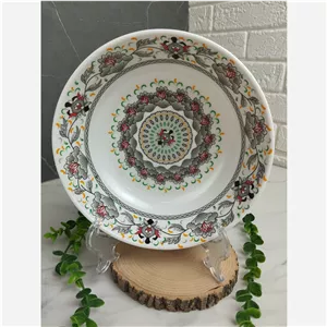 کاسه سالاد ملامین گلریز یزد (با وزن 325 گرم)