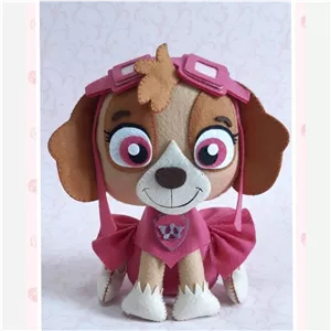 عروسک اسکای skye انیمیشن Mighty Pups