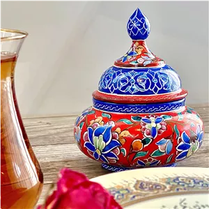 قندان میناکاری نقلی  
