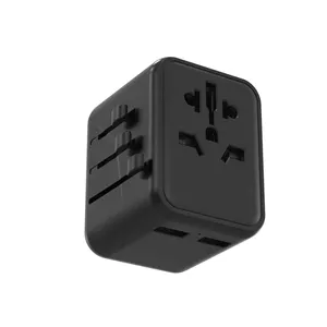 آداپتور مسافرتی پرودو مدل Porodo Dual USB-A Universal Travel Adapter
