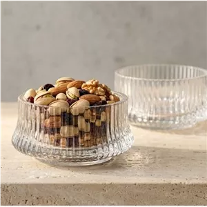کاسه شیشه ای سایز 6 طرح پریمو بسته 6عددی