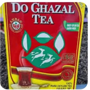 چای دو غزال قرمز ساده اورجینال 