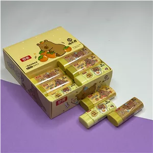 پاک کن عطری نسکافه ای 36 عددی طرح خرسی خارجی